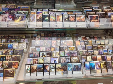 Shops in close proximity that sell magic card collections